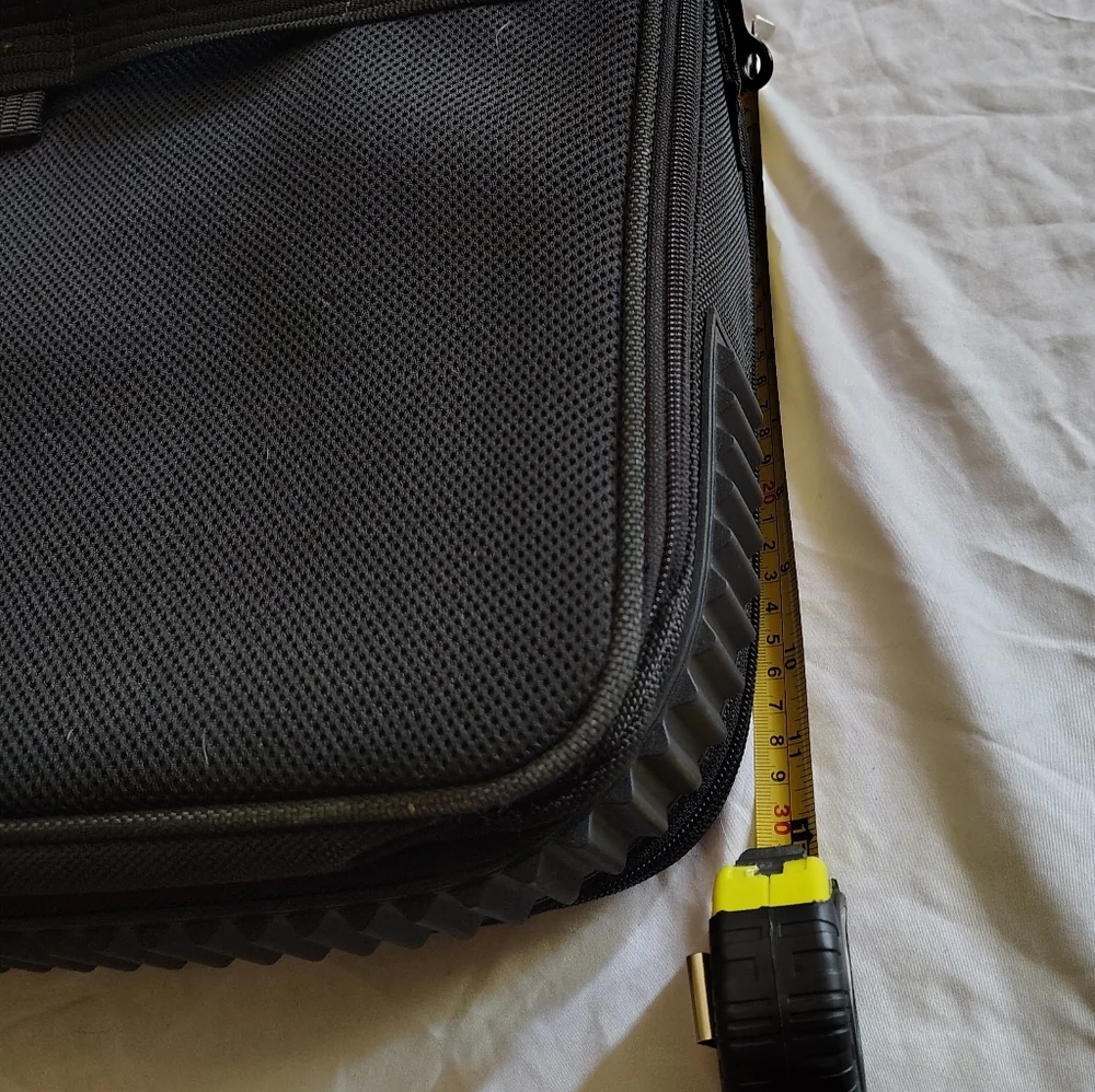 Black and Gray Laptop Bag
